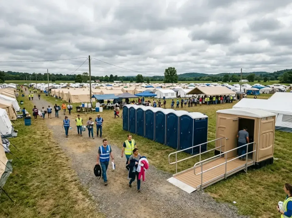 disaster-relief-camp-restrooms-010 — frequently asked questions, Dumpster & Portable Bathrooms Rental in Wilmington, OH